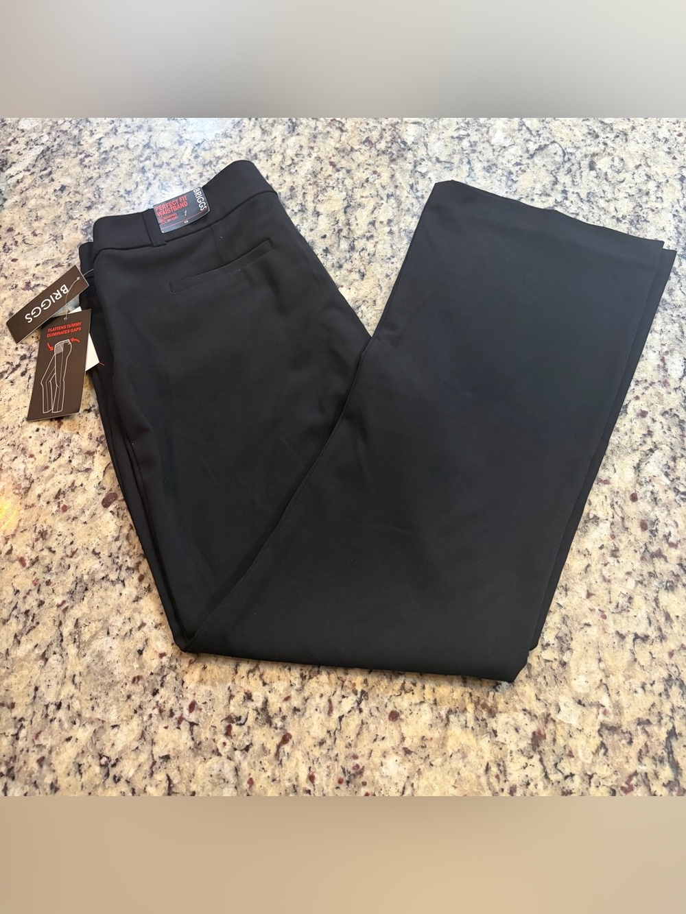 Briggs New York Black Dress Pants
